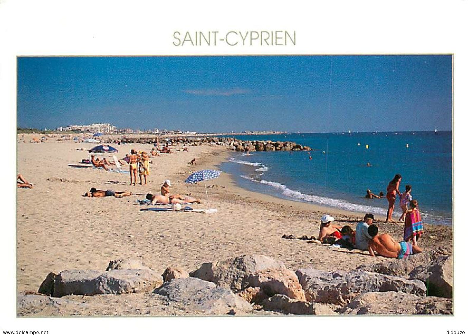 66 - Saint Cyprien - La Plage - Scènes De Plage - CPM - Voir Scans Recto-Verso - Saint Cyprien