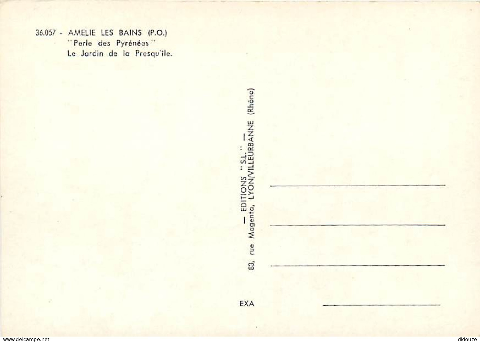66 - Amélie Les Bains - Le Jardin De La Presqu'île - CPM - Carte Neuve - Voir Scans Recto-Verso - Autres & Non Classés