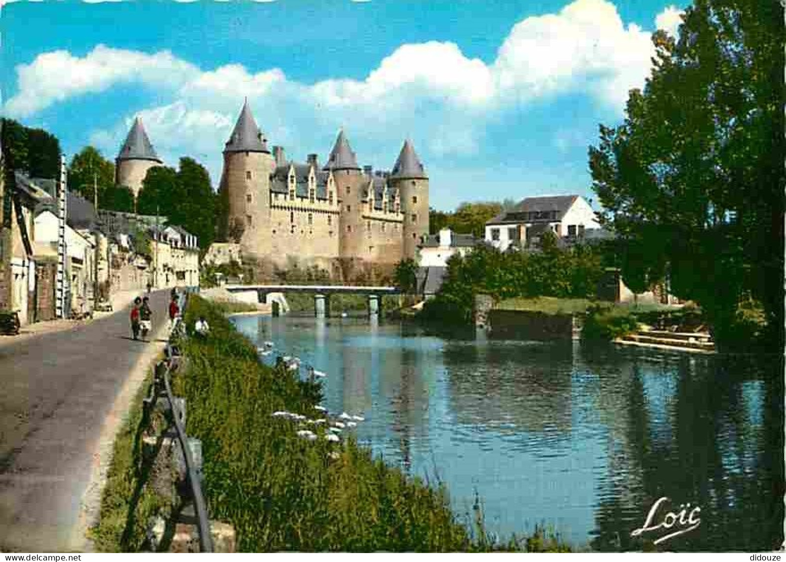 56 - Josselin - Le Quai Sur L'Oust - Le Château - Carte Neuve - CPM - Voir Scans Recto-Verso - Josselin