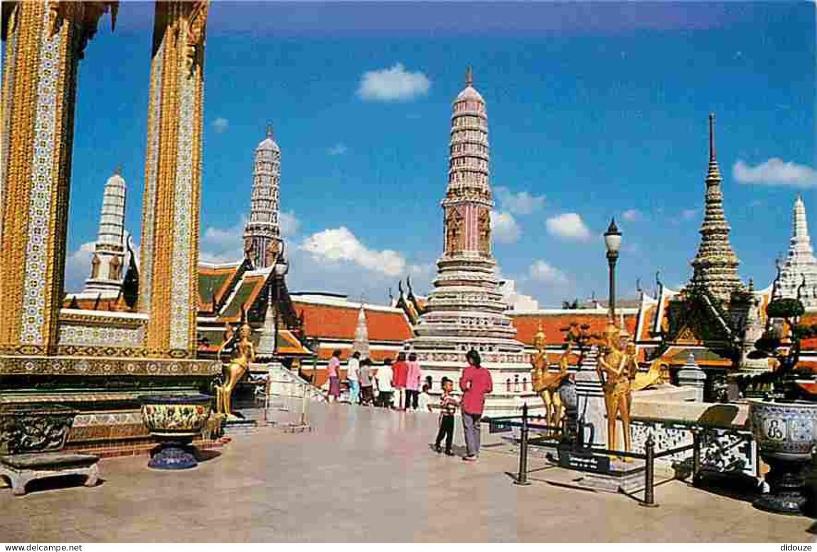 Thailande - Bangkok - A Part Of Wat Phra Keo - Tourists Know As Temple Of Emerald Buddha - CPM - Voir Scans Recto-Verso - Tailandia