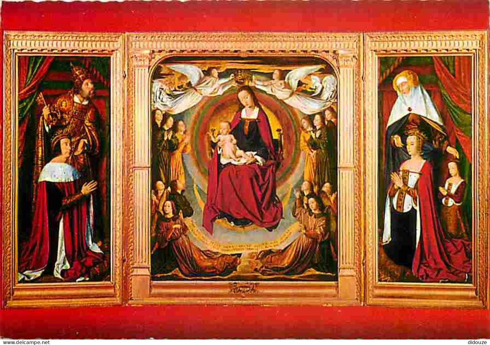Art - Peinture Religieuse - Moulins - Le Triptyque Du Maitre De Moulins - Carte Neuve - CPM - Voir Scans Recto-Verso - Tableaux, Vitraux Et Statues