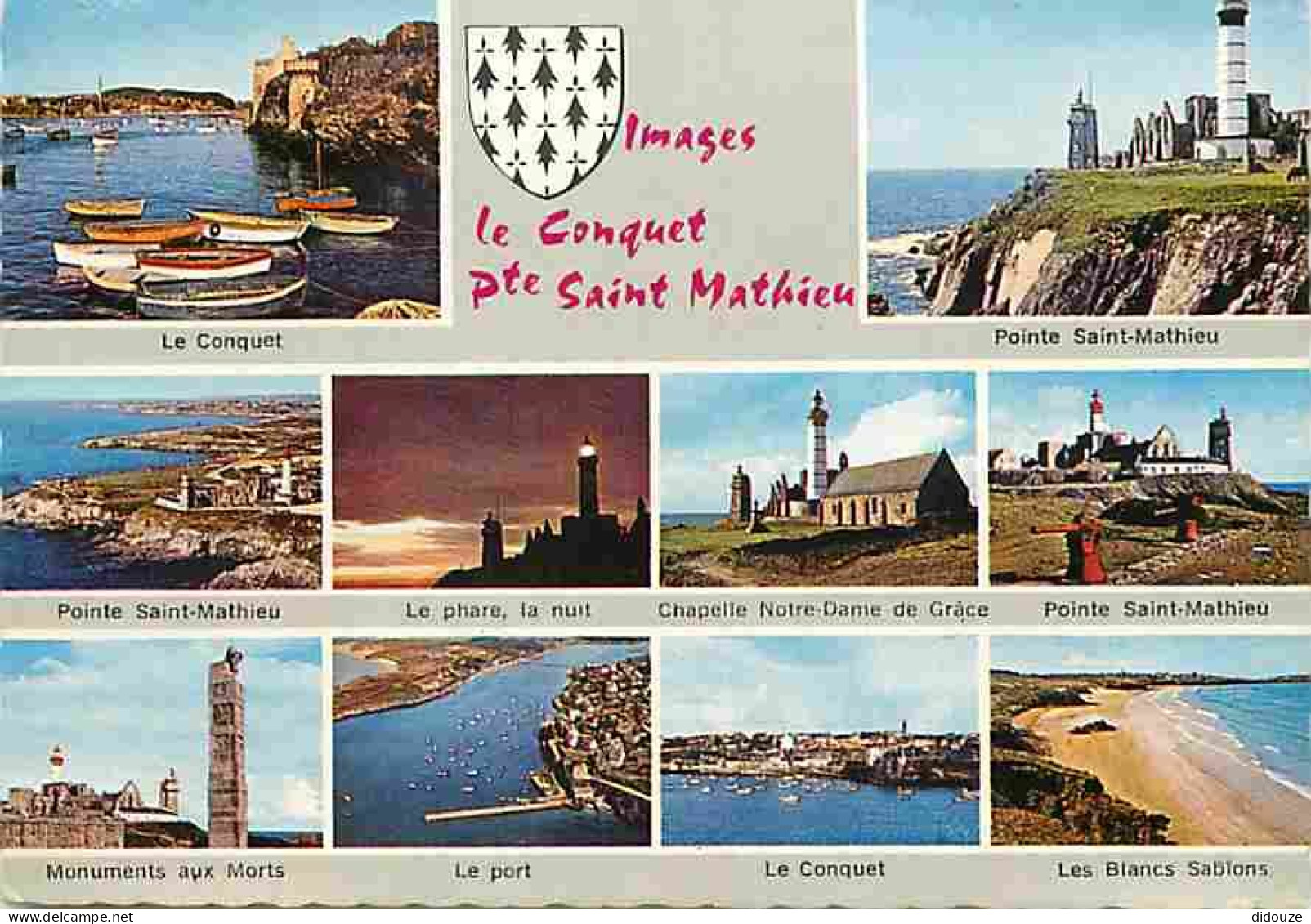 29 - Le Conquet - Pointe Saint Mathieu - Multivues - Voir Scans Recto Verso  - Le Conquet