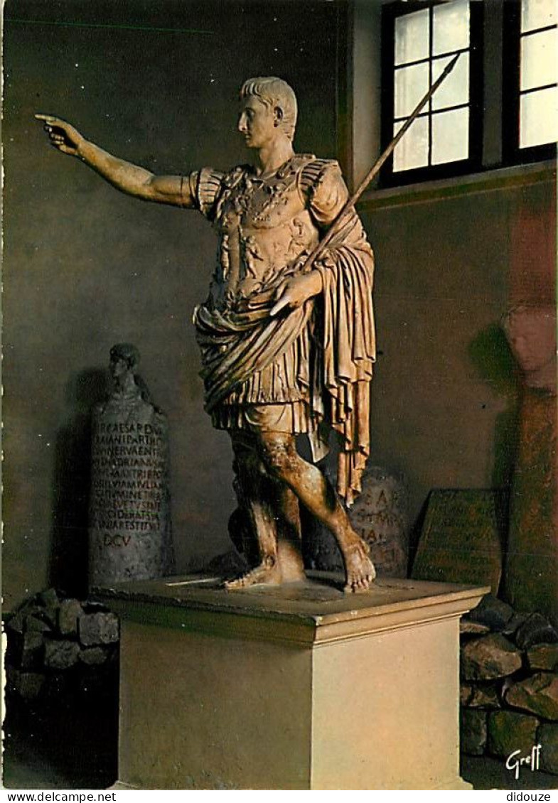 06 - La Turbie - Statue De L'Empereur Auguste - Art Antiquité - CPM - Carte Neuve - Voir Scans Recto-Verso - La Turbie