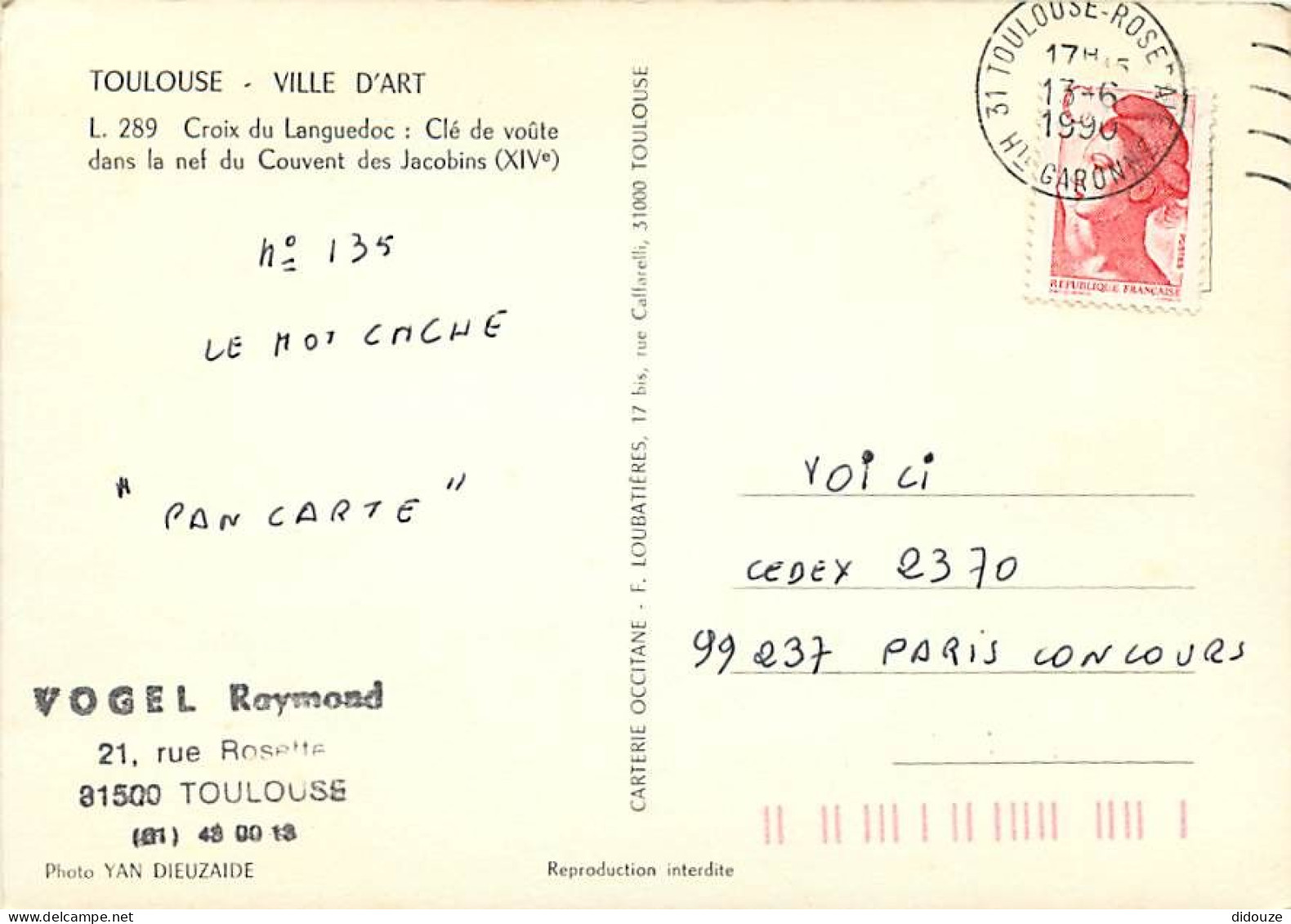 31 - Toulouse - CPM - Voir Scans Recto-Verso - Toulouse