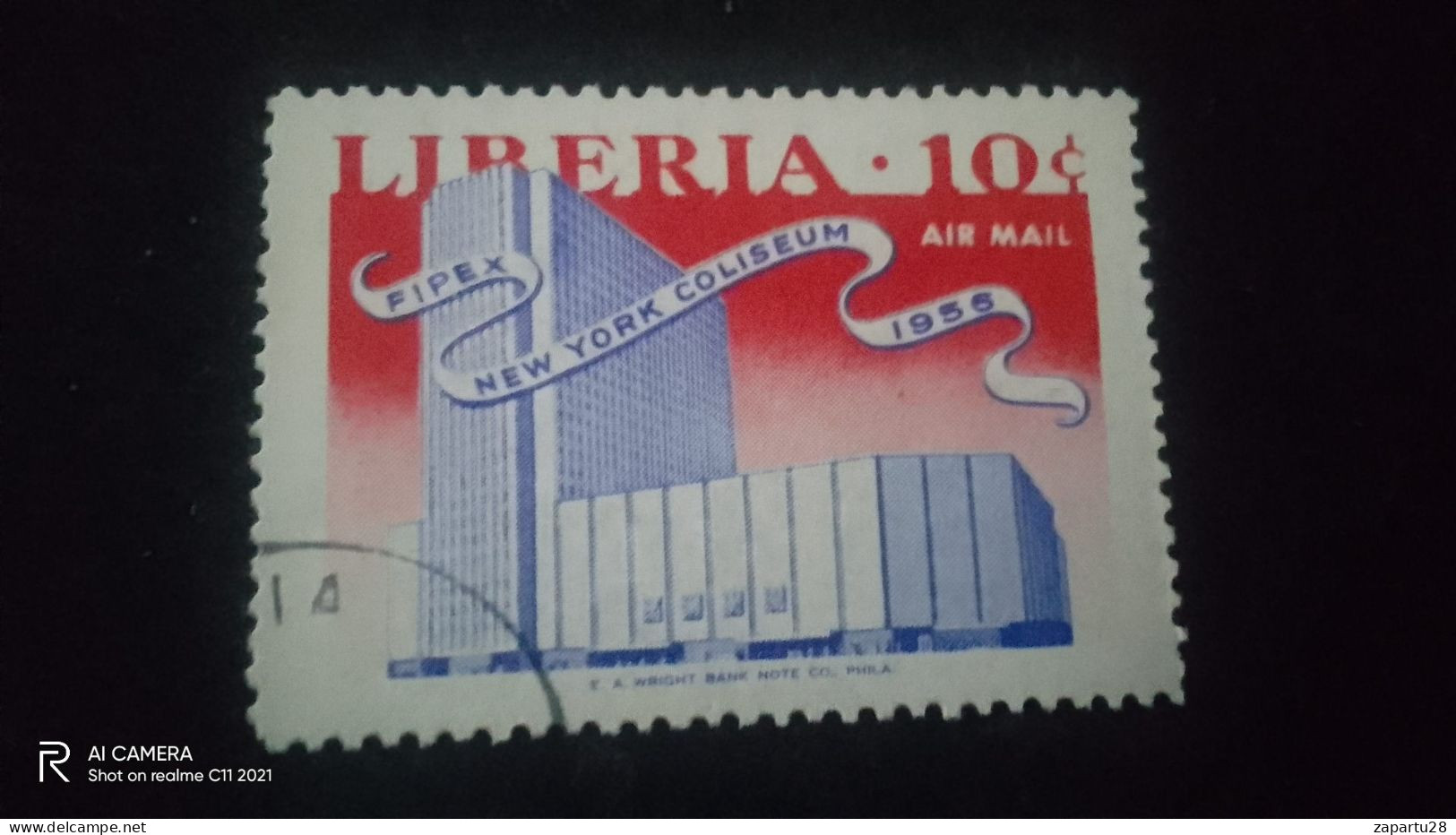 LİBERİA-1986         10    CENT              USED - Liberia