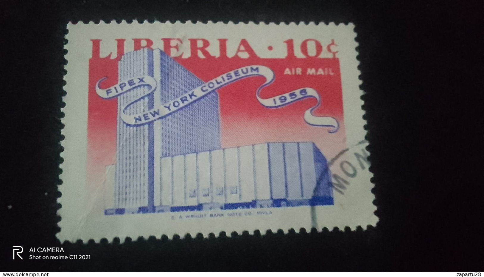 LİBERİA-1986         10    CENT              USED - Liberia