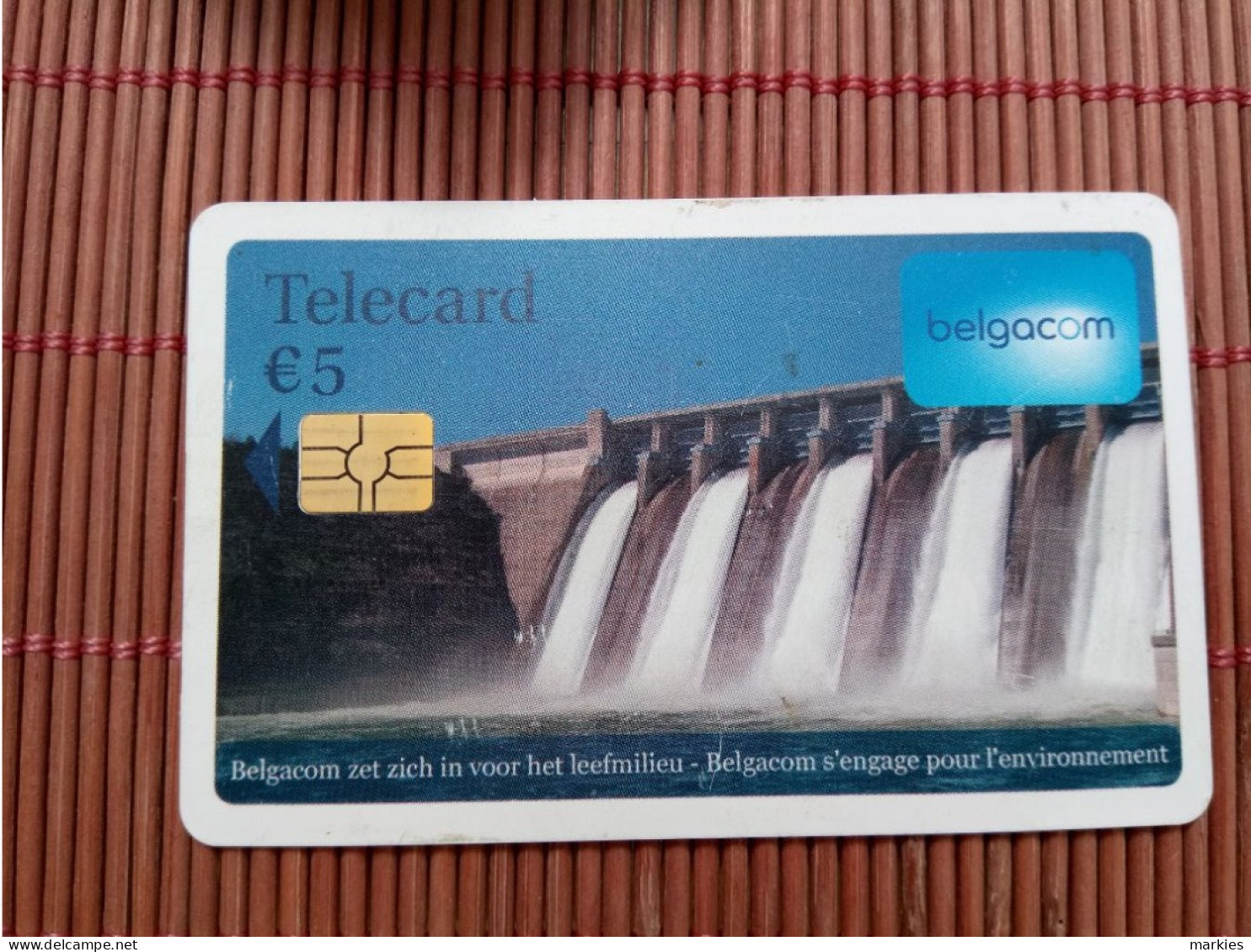 Phonecard Belgium Low Issue Used Rare - With Chip