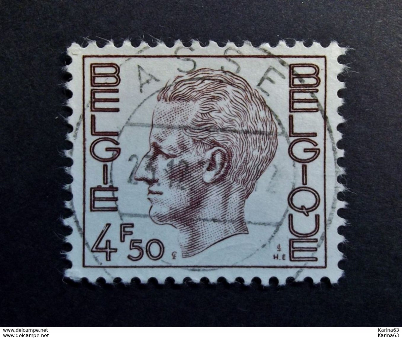 Belgie Belgique - 1972 - OPB/COB N° 1644 ( 1 Value ) Koning Boudewijn Elström -  Obl. Asse - Used Stamps