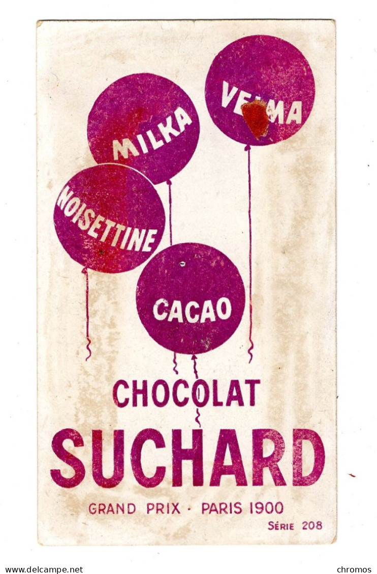 Rare Chromo Chocolat Suchard, S 208 / 10, Jeux D'énfants - Suchard