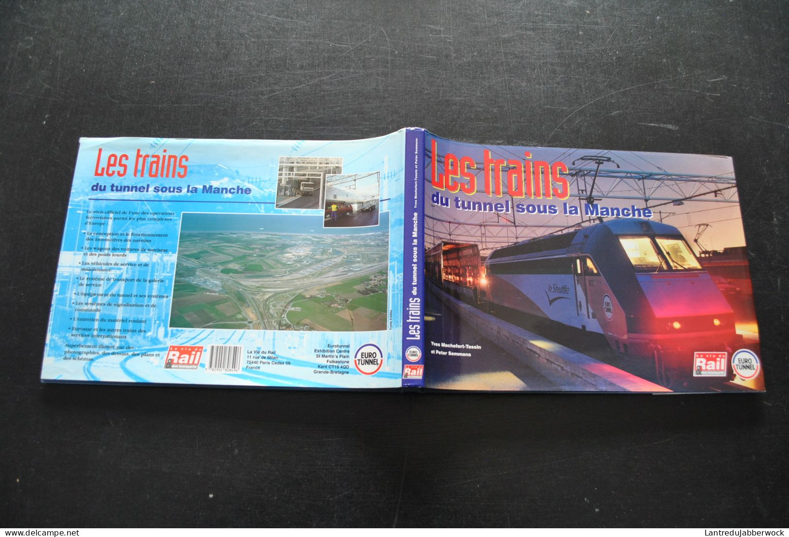 Les Trains Du Tunnel Sous La Manche Matériel Roulant Ferroviaire Système Eurotunnel Locomotives Navettes Wagons Plans - Ferrovie & Tranvie