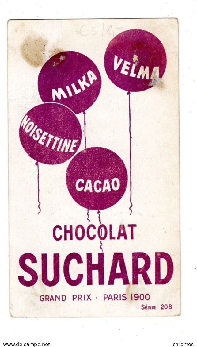 Rare Chromo Chocolat Suchard, S 208 / 1, Jeux D'énfants - Suchard