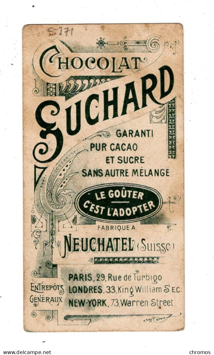 Chromo Chocolat Suchard, S 71 / 18, Guyenne, Bordeaux, Provinces De France - Suchard