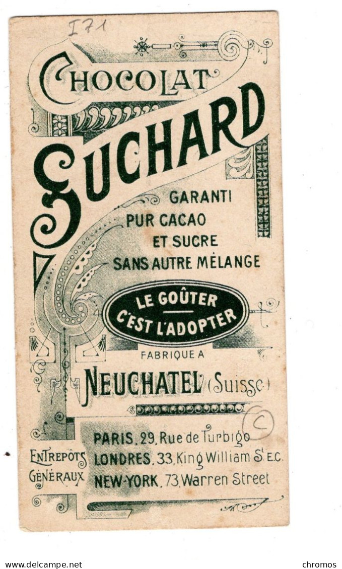 Chromo Chocolat Suchard, S 71 / 15, Savoie, Chambéry, Alpinisme, Provinces De France - Suchard