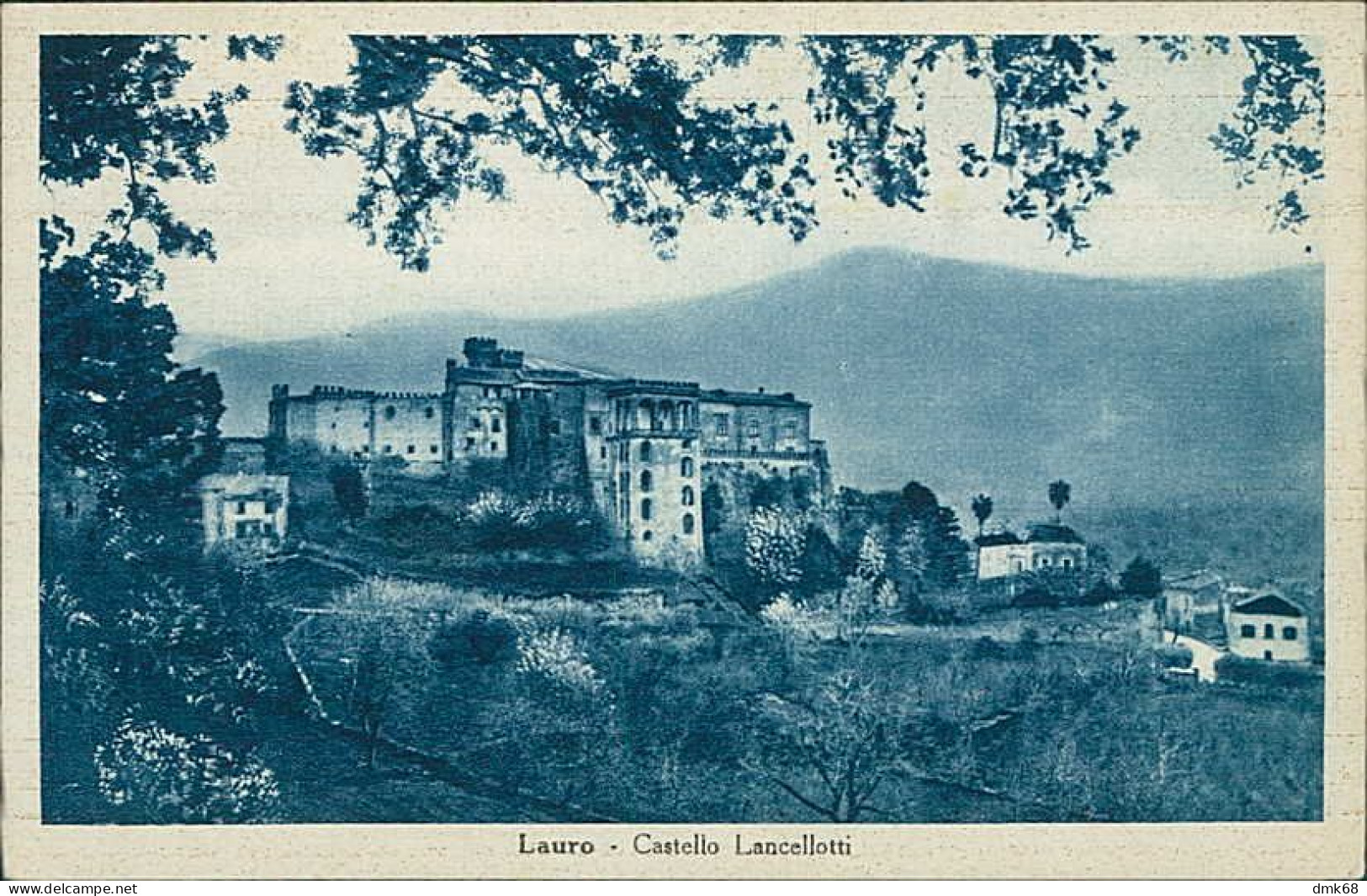 LAURO ( AVELLINO ) CASTELLO LANCELLOTTI - EDIZIONE LANZA - SPEDITA 1942 (20801) - Avellino