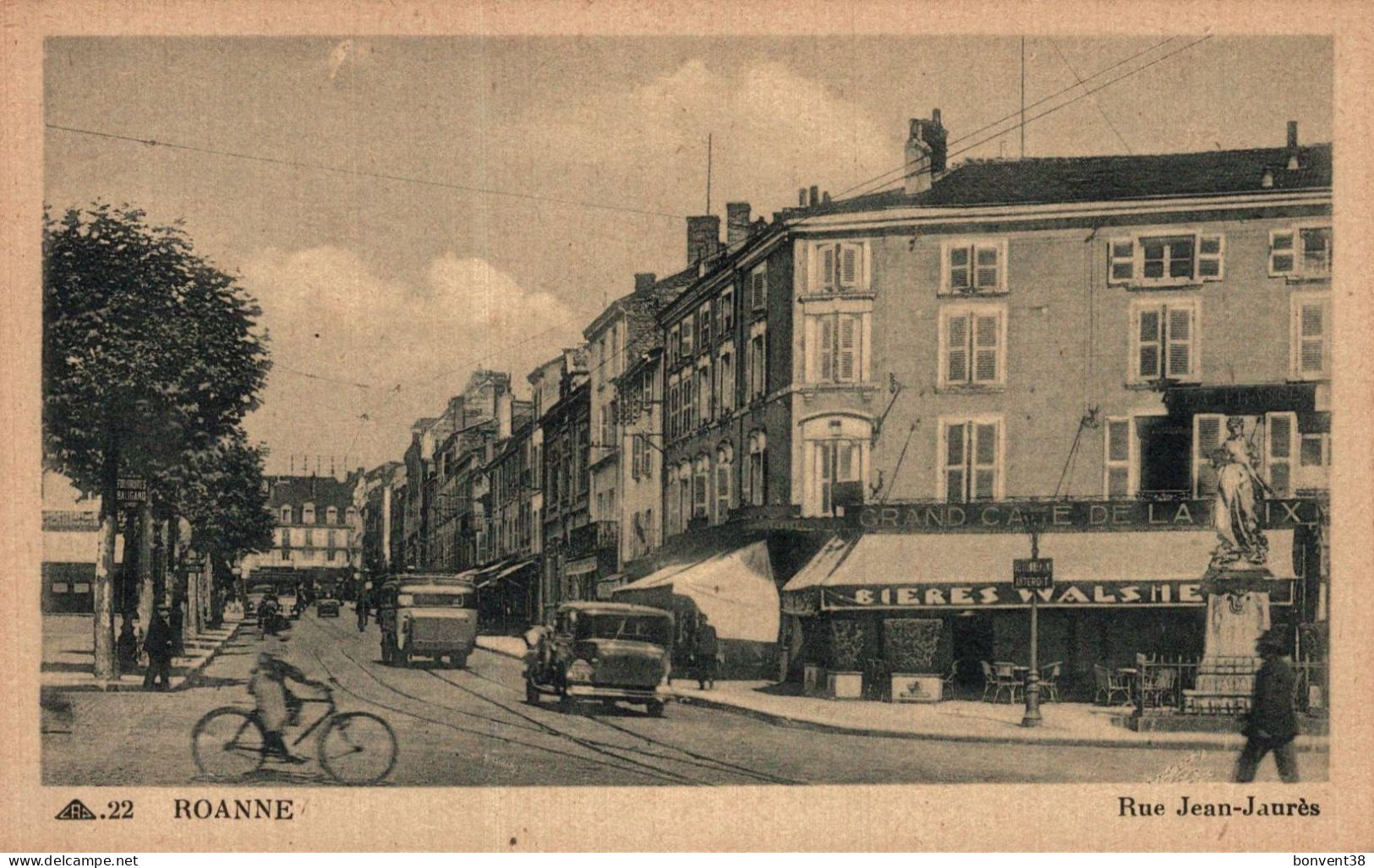 K1905 -  ROANNE - D42 - Rue Jean Jaurès - Roanne