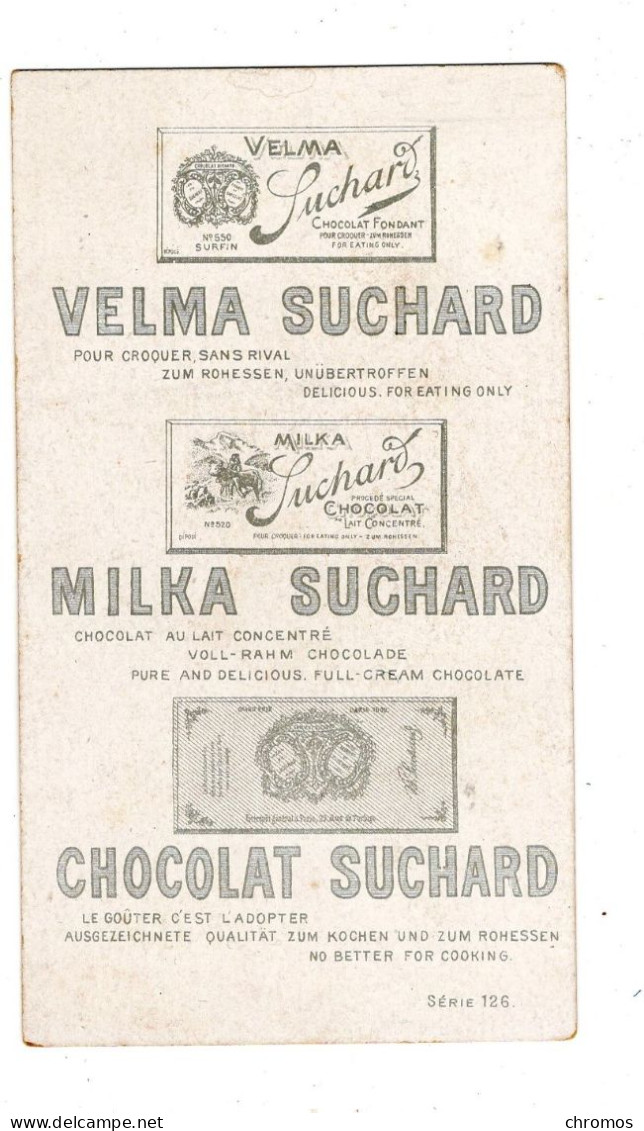 Chromo Chocolat Suchard, S 126 / 9, Simplon , Mineurs, Suisse - Suchard