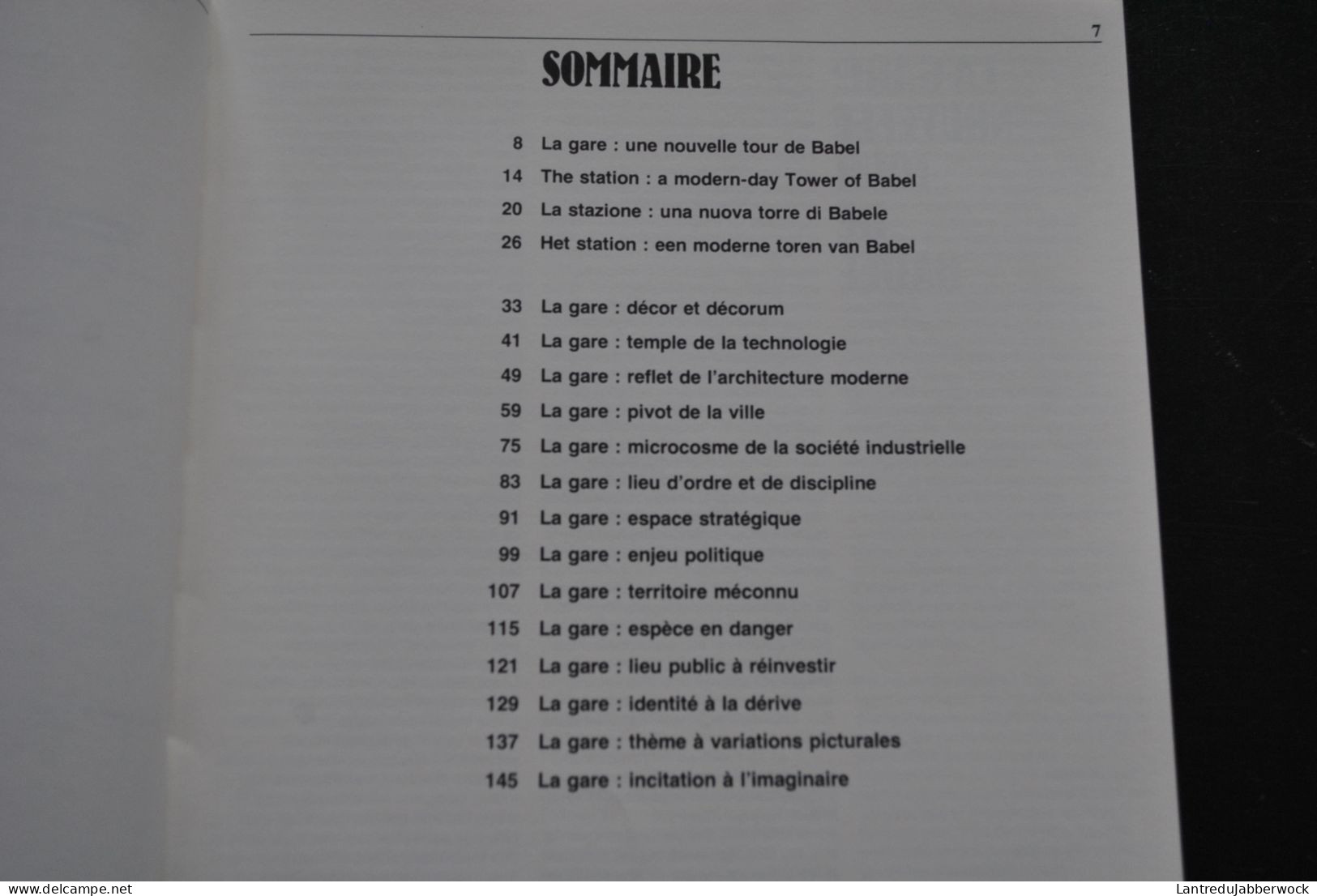 LE TEMPS DES GARES Catalogue Exposition Centre Georges Pompidou 1978 Expo Chemins De Fer Rail Architecture Art Histoire - Chemin De Fer & Tramway