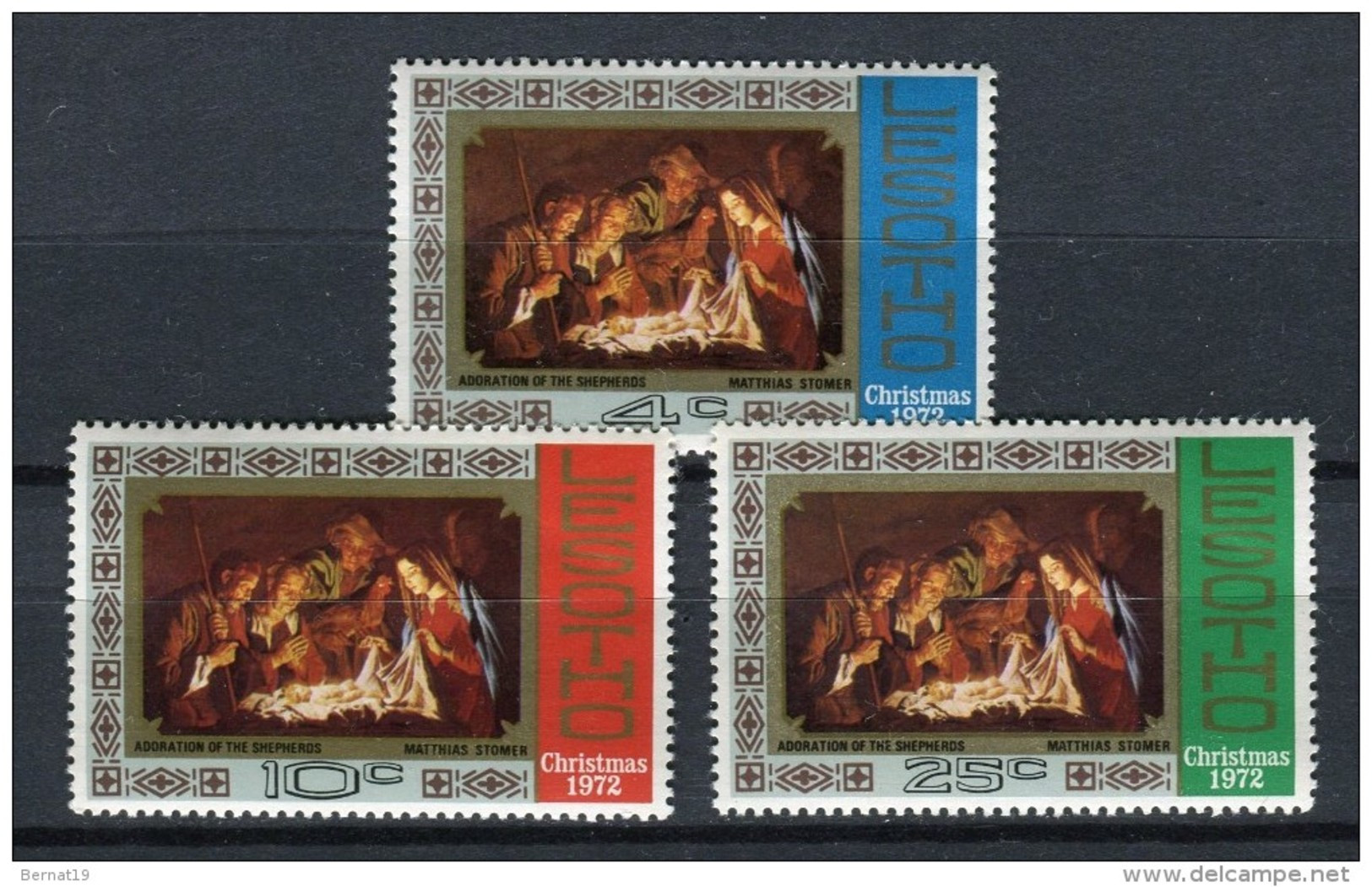 Lesotho 1972. Yvert 230-32 ** MNH. - Lesotho (1966-...)