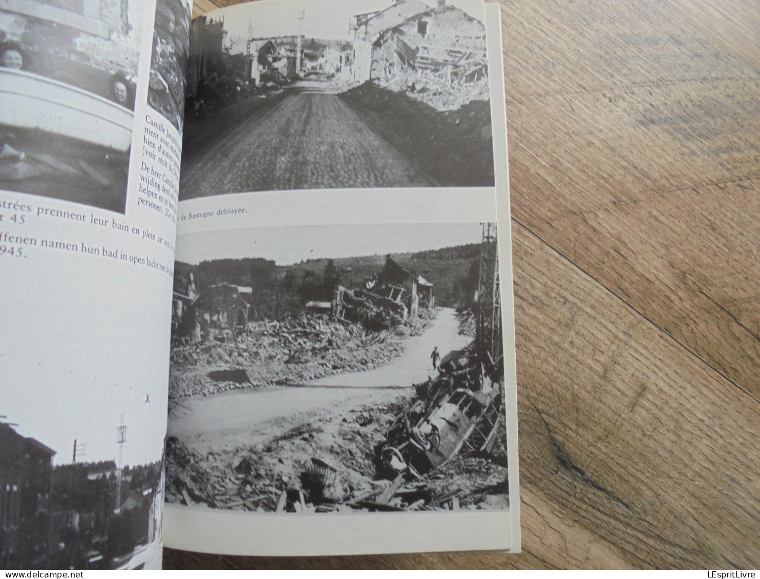44 45 HOUFFALIZE Ville Martyre Guerre 40 45 Bataille des Ardennes Offensive Allemande Listing Victimes Moulin Gare