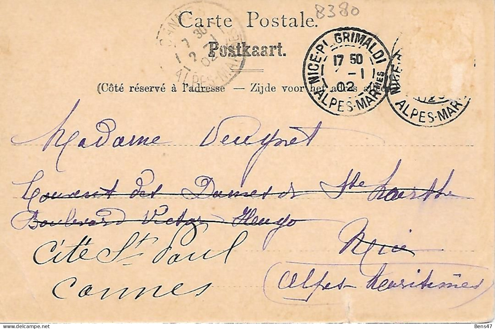 Liège Observatoire De Cointe  2-1-1902 - Liege