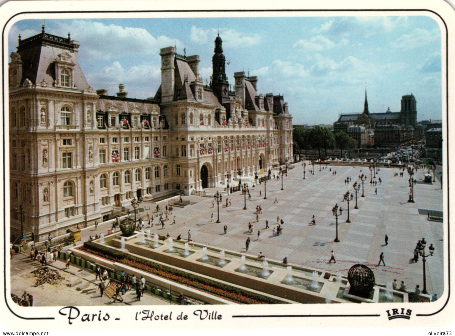 PARIS - L'Hôtel De Ville - Autres Monuments, édifices