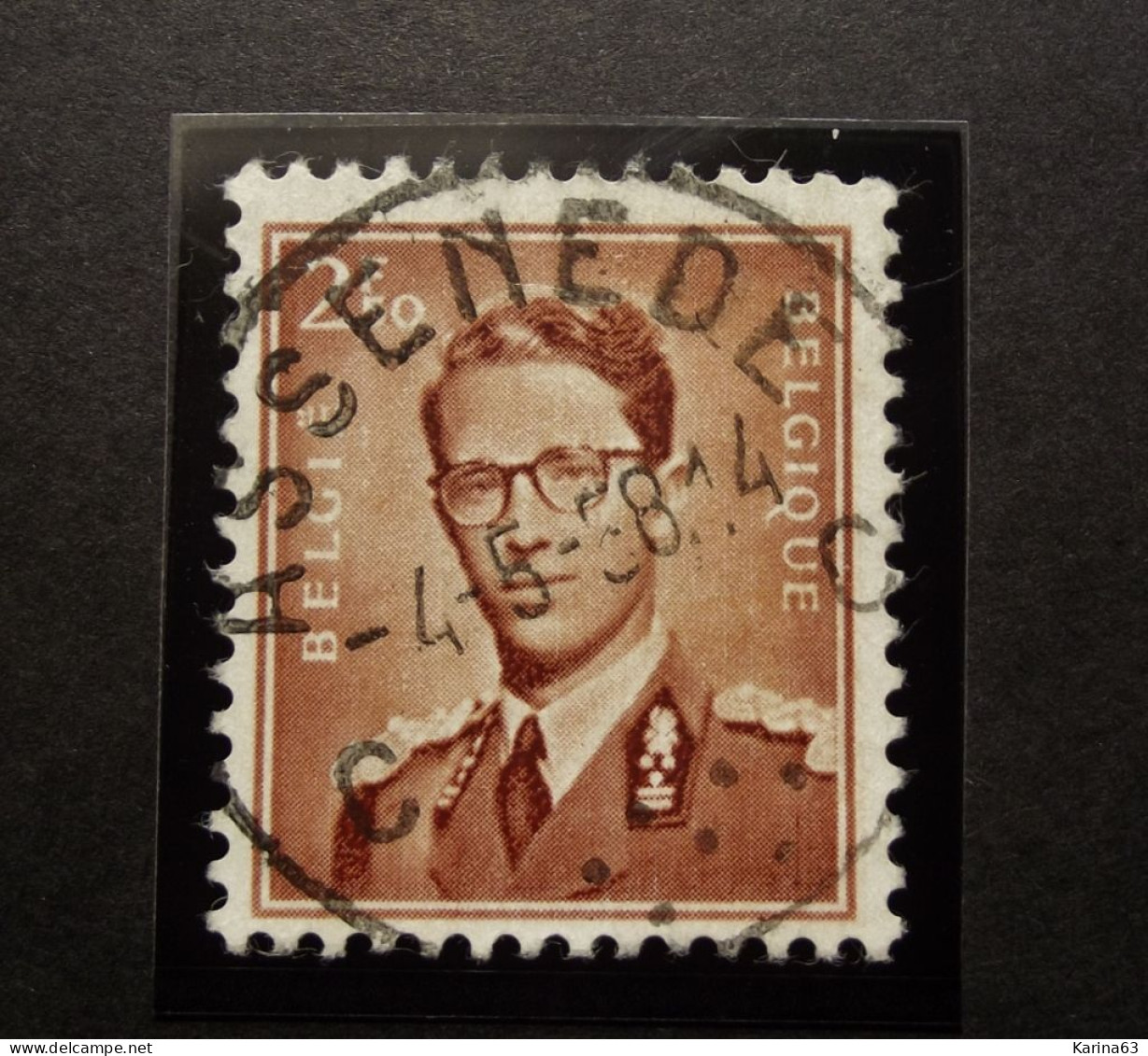 Belgie Belgique - 1957 - OPB/COB N° 1028 ( 1 Value ) Koning Boudewijn Type Marchand - Obl. Assenede - Used Stamps