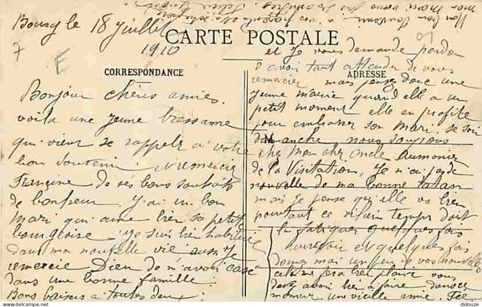 01 - Bourg - Multivues - CPA - Voir Scans Recto-Verso - Other & Unclassified