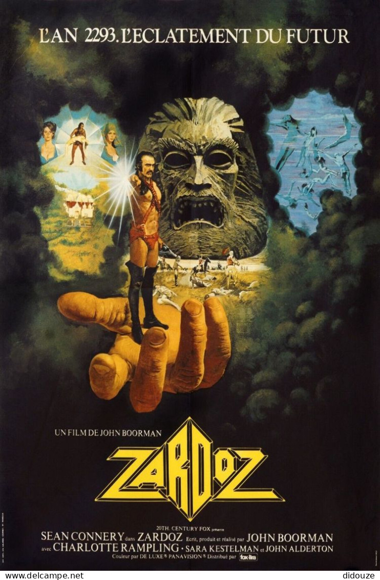 Cinema - Zardoz - Sean Connery - John Boorman - Illustration Vintage - Affiche De Film - CPM - Carte Neuve - Voir Scans  - Posters Op Kaarten