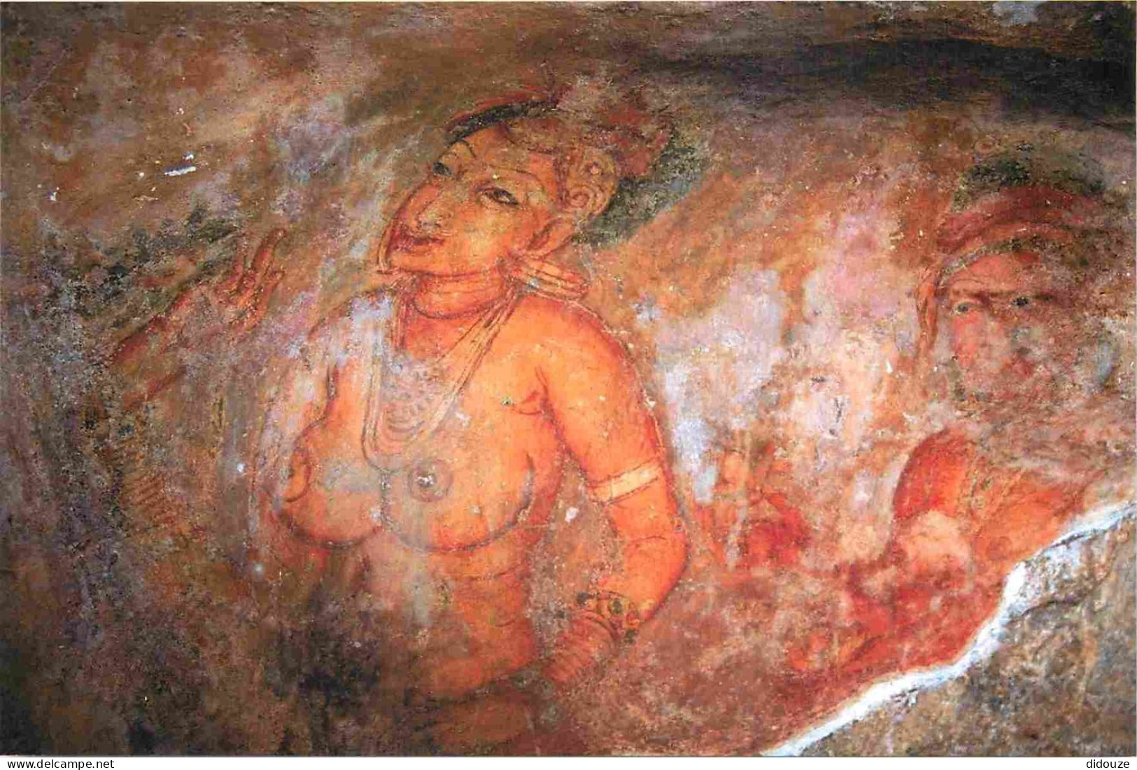 Sri Lanka - Sigiriya - Fresques De Sigiriya - Art - Peinture - Femme Aux Seins Nus - CPM - Carte Neuve - Voir Scans Rect - Sri Lanka (Ceylon)