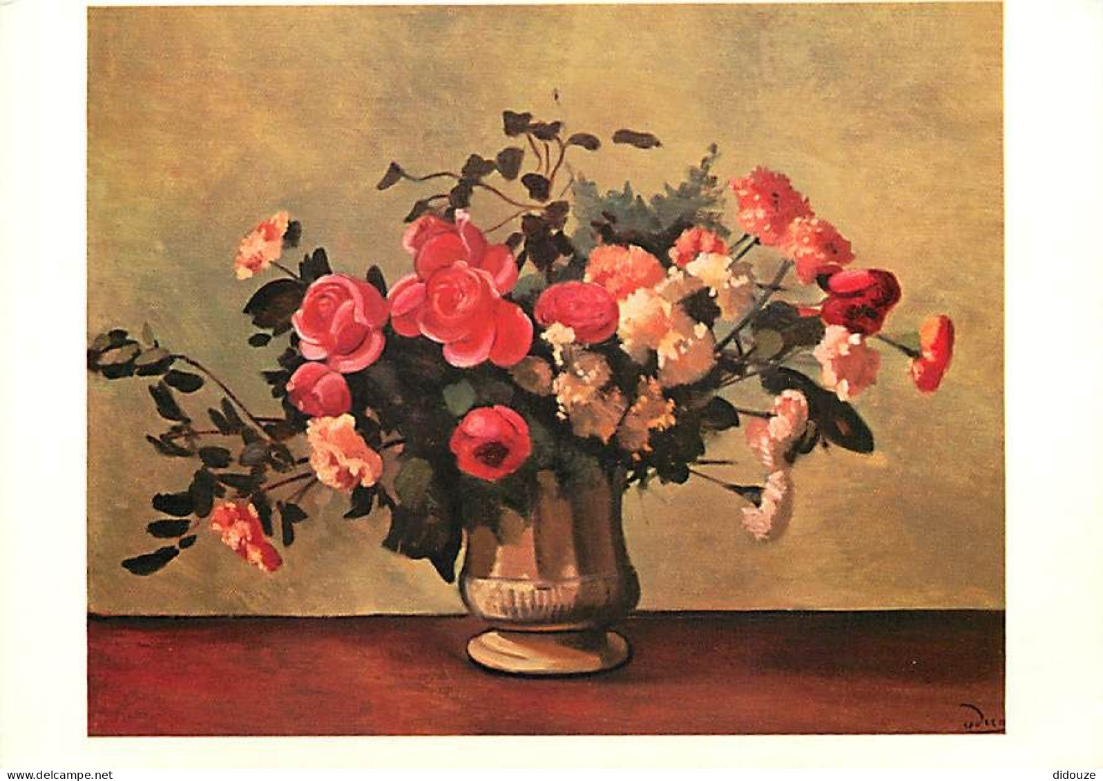 Art - Peinture - André Derain - Fleurs Dans Un Vase - CPM - Carte Neuve - Voir Scans Recto-Verso - Peintures & Tableaux