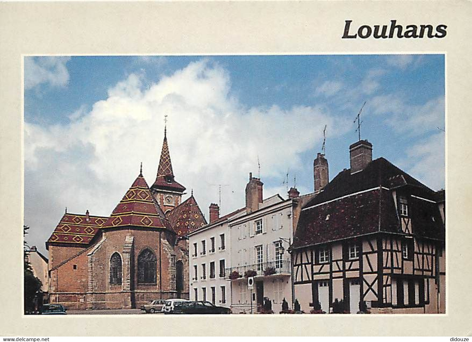 71 - Louhans - Place De L'Hôtel De Ville - Flamme Postale De Louhans - CPM - Voir Scans Recto-Verso - Louhans