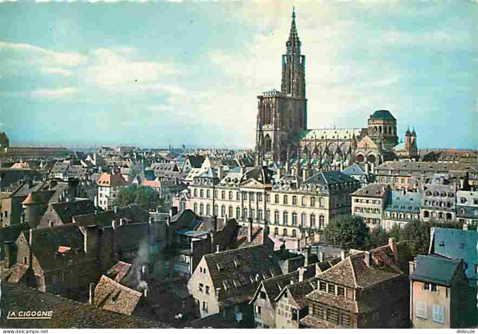 67 - Strasbourg - Le Palais Rohan Et Cathédrale - Flamme Postale - CPM - Voir Scans Recto-Verso - Strasbourg