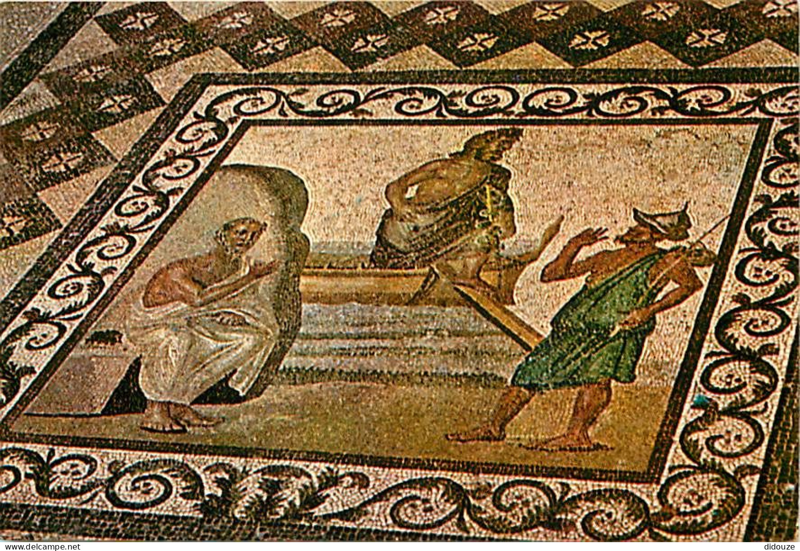 Grèce - Ile De Cos - Kos - Le Musée - Mosaique D'une Maison Romaine De La Cité De Cos - Carte Neuve - CPM - Voir Scans R - Grèce