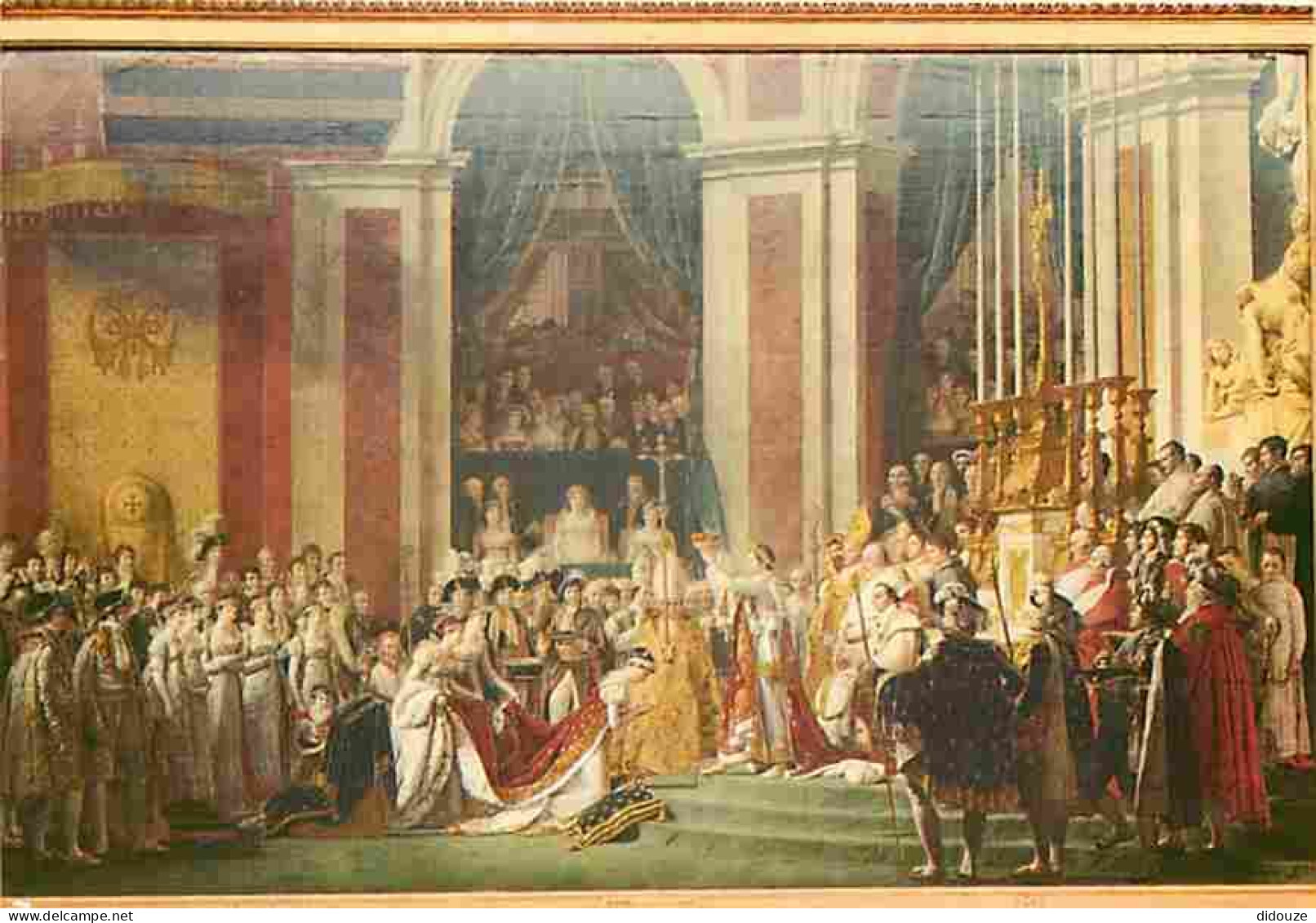 Art - Peinture - Jacques Louis David - Le Sacre - CPM - Voir Scans Recto-Verso - Schilderijen