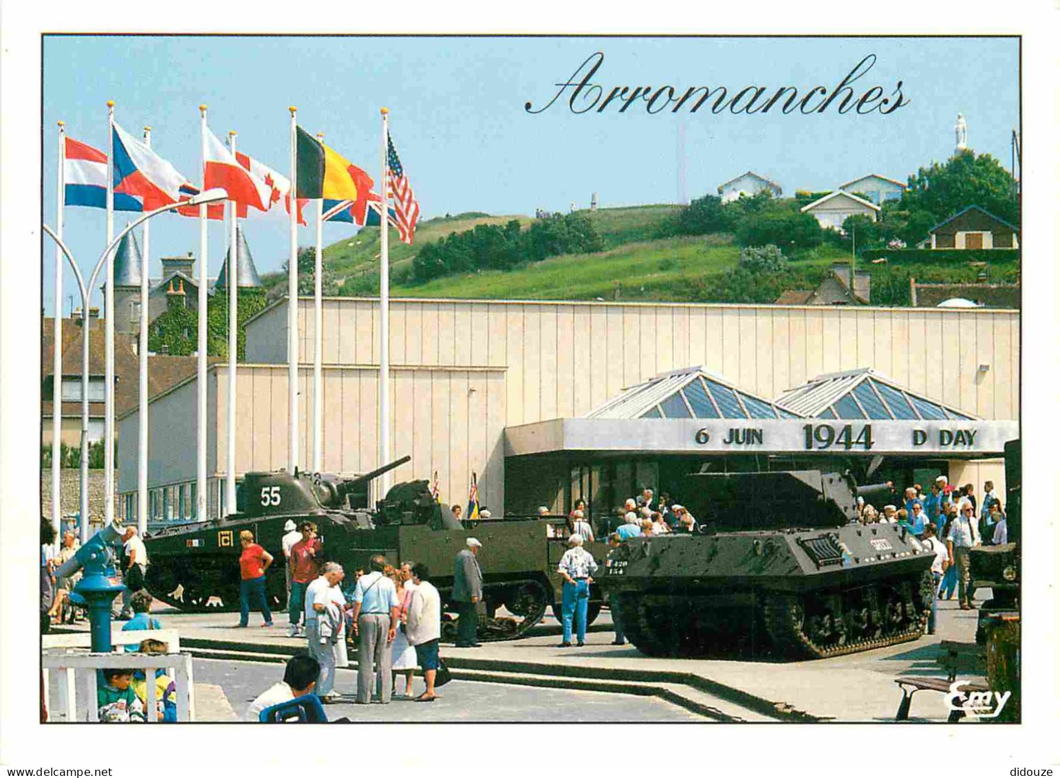 14 - Arromanches - Le Musée Du Débarquement Du 6 Juin 1944 - Drapeaux - CPM - Carte Neuve - Voir Scans Recto-Verso - Arromanches