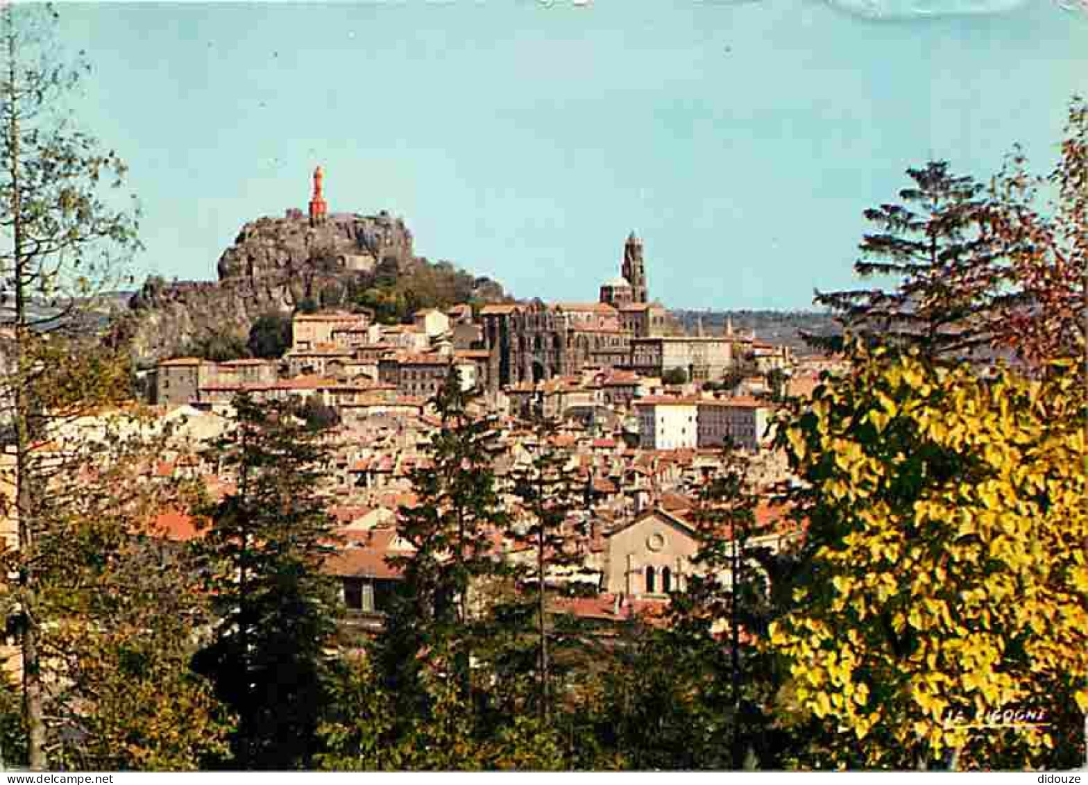 43 - Le Puy En Velay - Rocher Corneille - Statue De Notre-Dame De France - Cathédrale - CPM - Voir Scans Recto-Verso - Le Puy En Velay