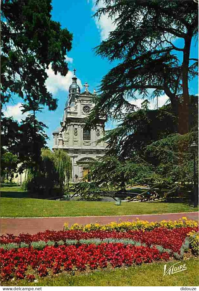 41 - Blois - Le Square Victor Hugo Et L'église Saint-Vincent De Paul - Fleurs - CPM - Voir Scans Recto-Verso - Blois