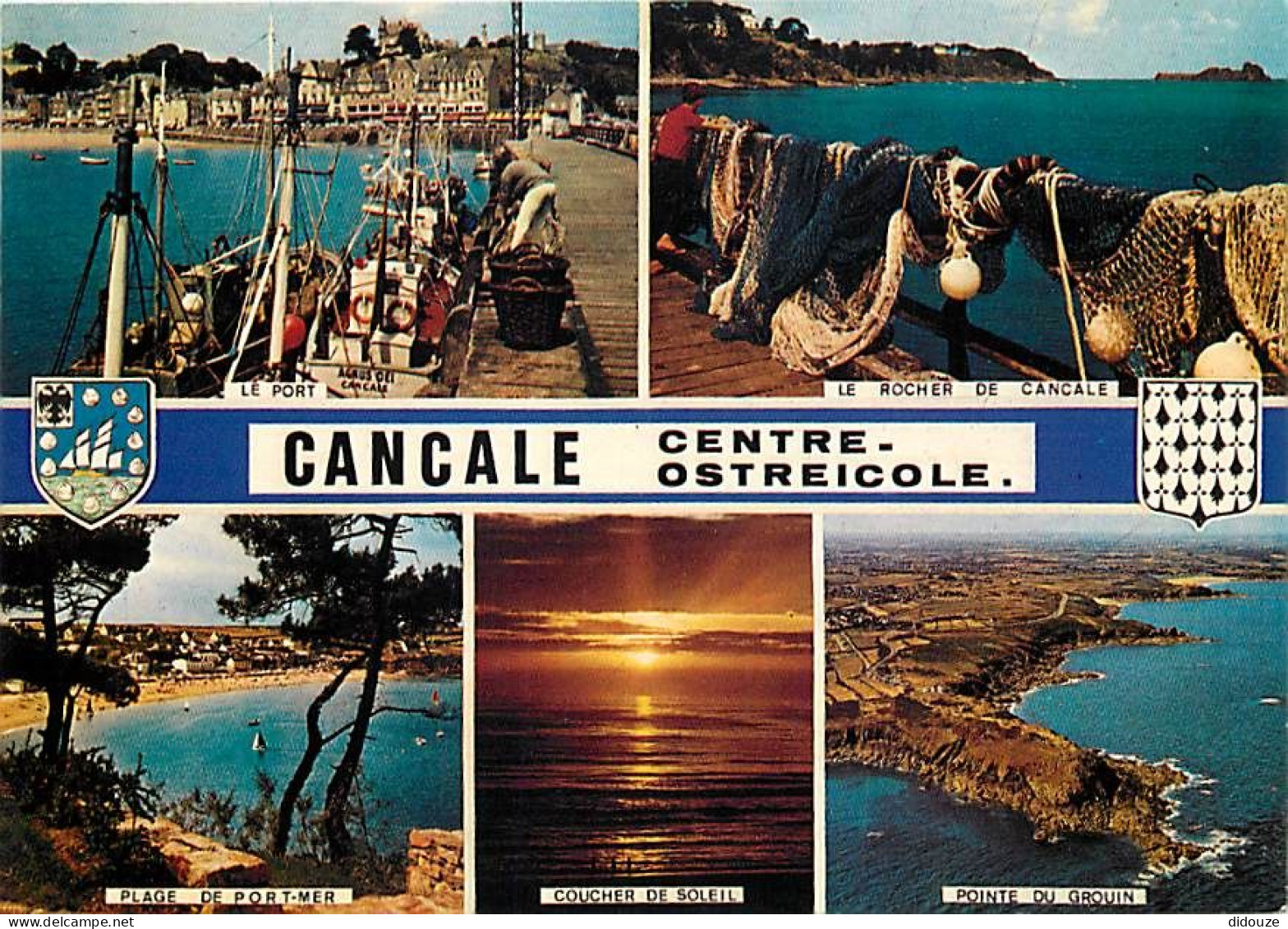 35 - Cancale - Centre Ostréicole - Multivues - Blasons - Ostréiculture - CPM - Voir Scans Recto-Verso - Cancale