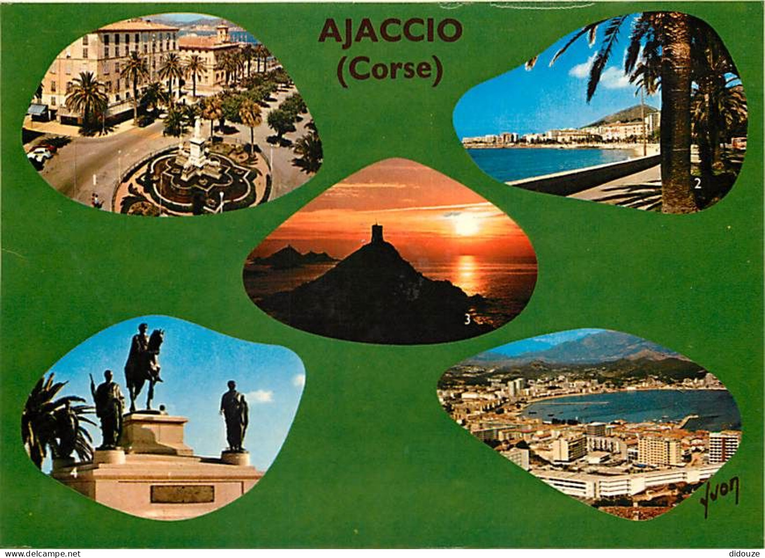 20 - Ajaccio - Multivues - CPM - Voir Scans Recto-Verso - Ajaccio