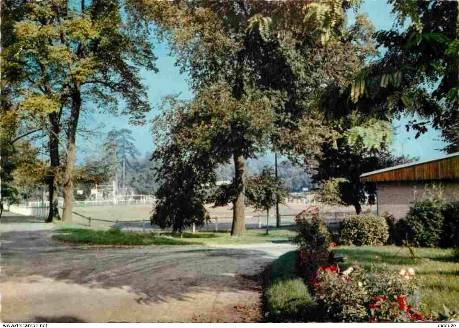 93 - Epinay Sur Seine - L'entrée Du Parc Municipal Des Sports - Carte Dentelée - CPSM Grand Format - Voir Scans Recto-Ve - Autres & Non Classés