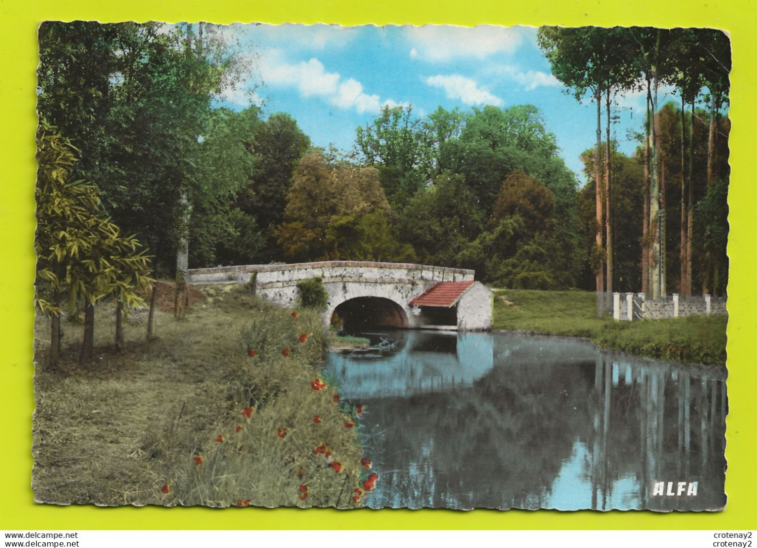 91 BOURAY SUR JUINE Vers La Ferté Alais N°709 Pont De COCHET En 1964 Lavoir - La Ferte Alais