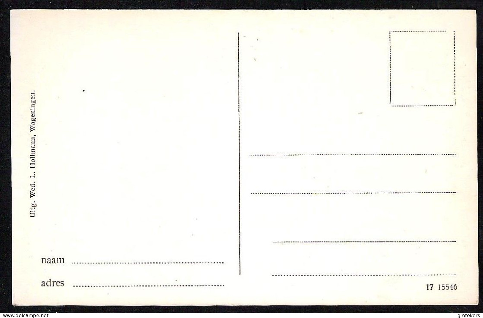 WAGENINGEN Holleweg 1917 - Wageningen