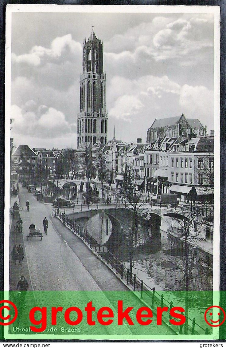 UTRECHT Oude Gracht 1933 - Utrecht