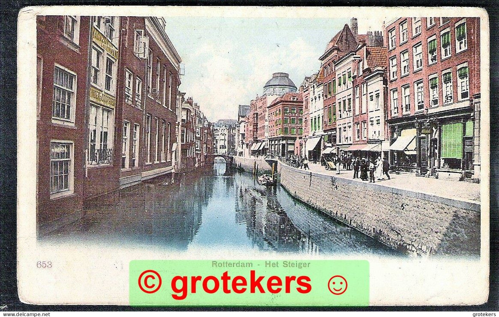 ROTTERDAM Het Steiger Ca 1900 - Rotterdam