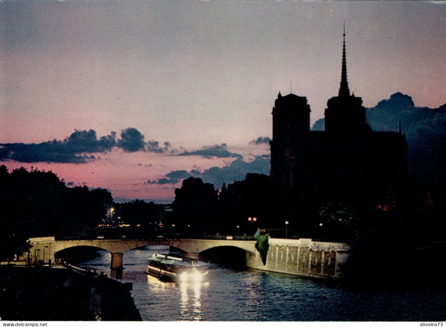 PARIS - La Cathédrale Notre-Dame Et La Seine - Notre Dame De Paris