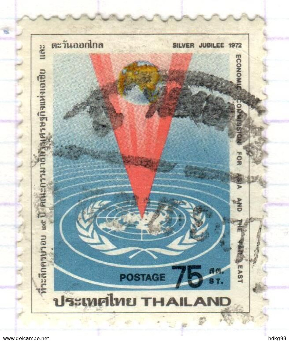 T+ Thailand 1972 Mi 652 ECAFE - Thailand