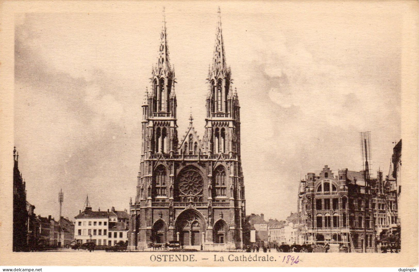 BELGIQUE - OSTENDE - La Cathédrale - Oostende