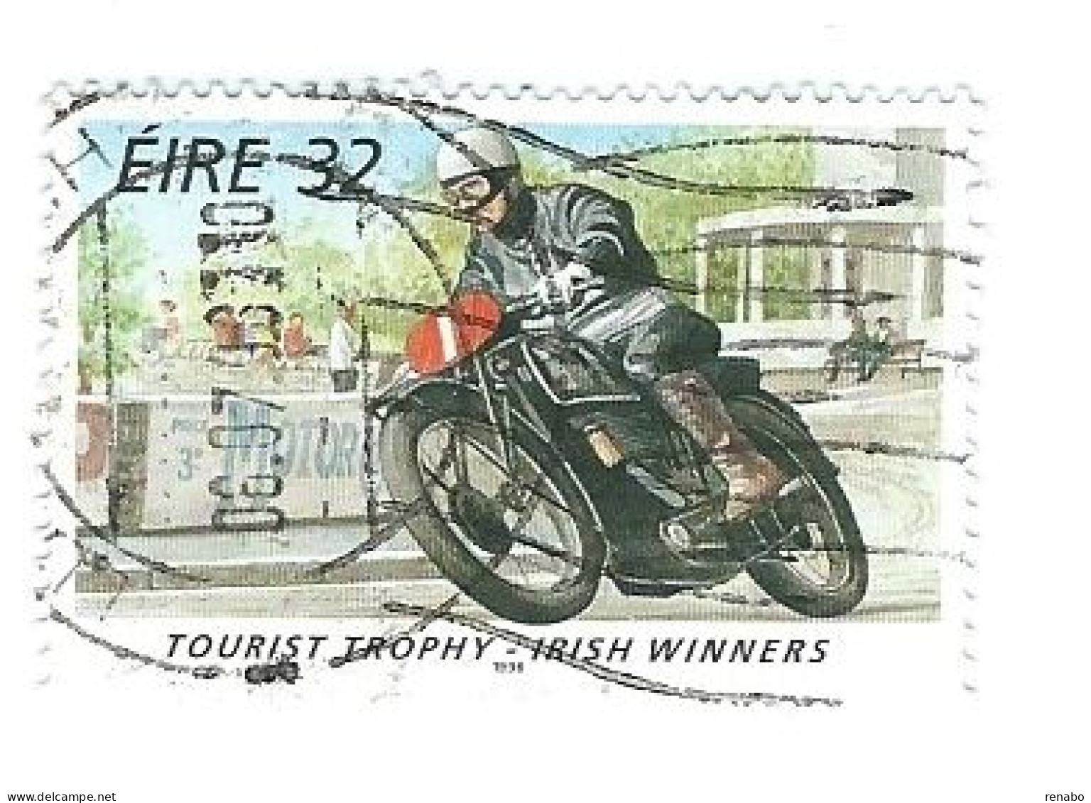 Irlanda, Ireland 1996; Tourist Trophy With Motorcycle. Used - Moto