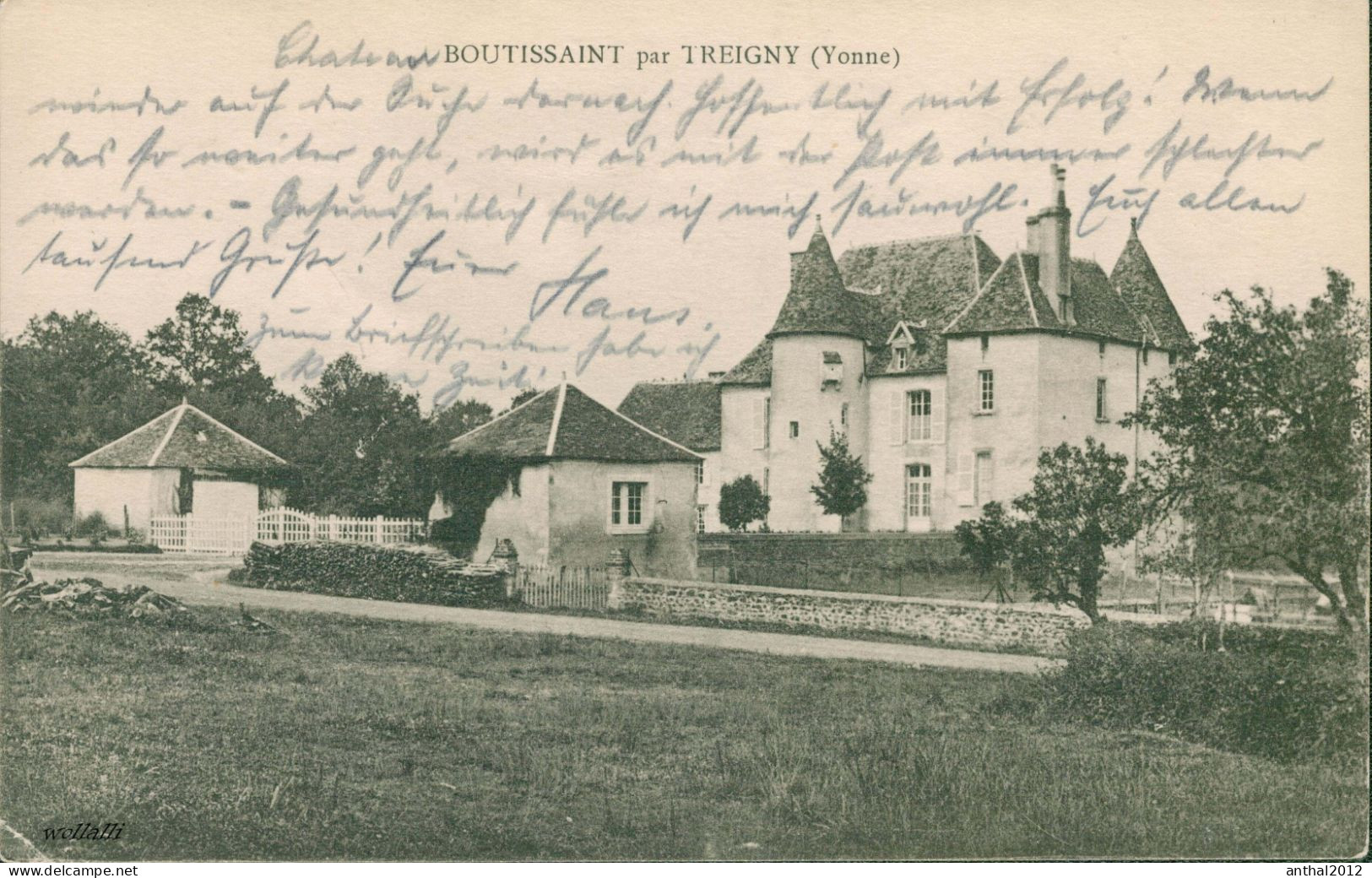 Superrar Boutissaint Par Treigny (Yonne) 89 Haus 18.6.1940 Photo Lavergne - Treigny