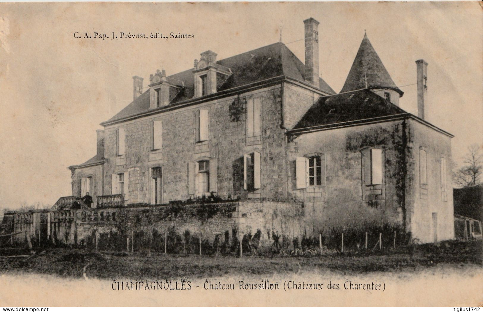 Champagnolles Château Roussillon (Chateaux Des Charentes) - Jonzac